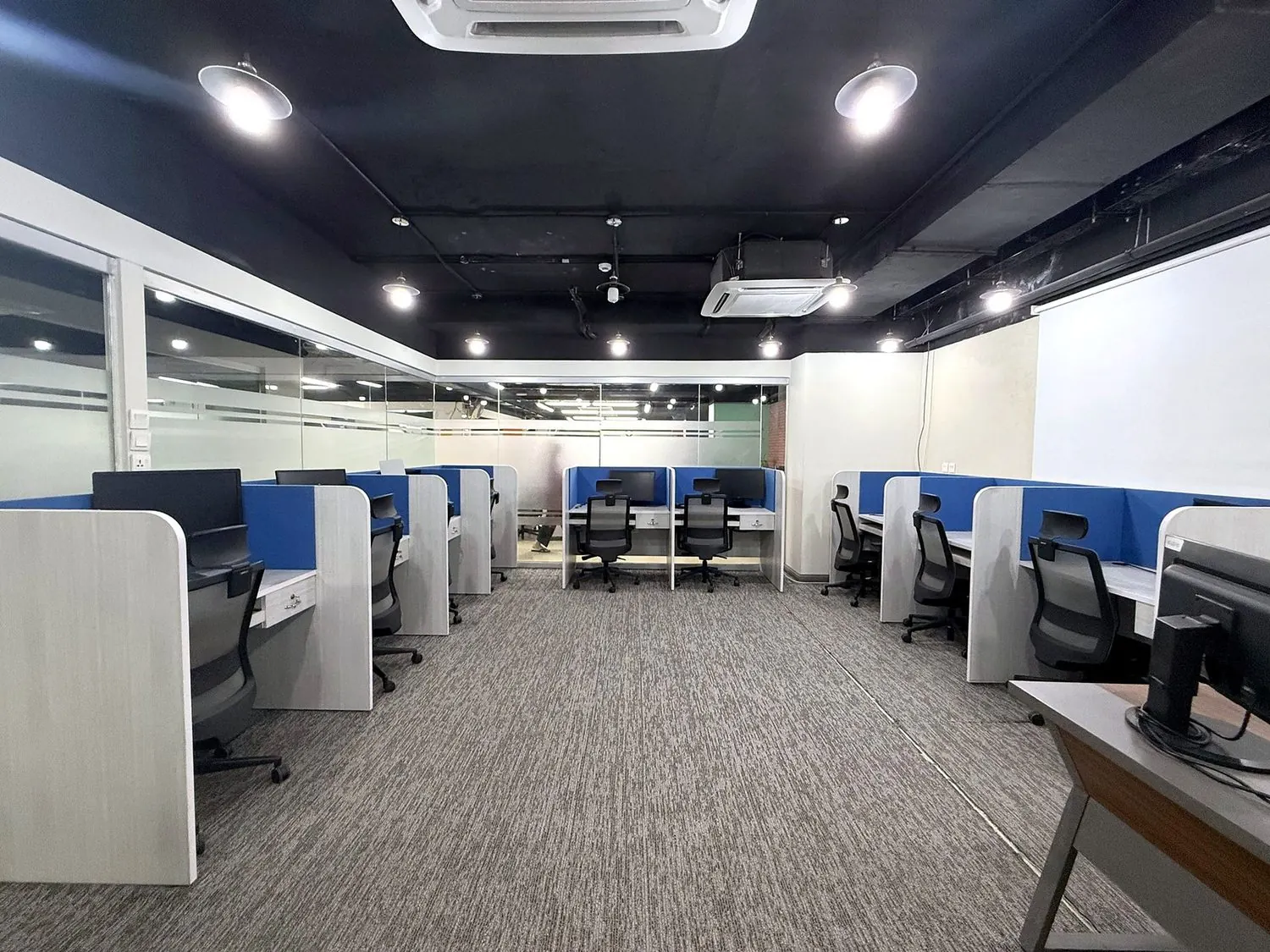 The large team room